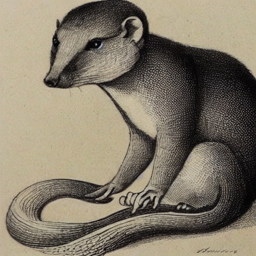 tippy tippy mongoose — piece no. 14