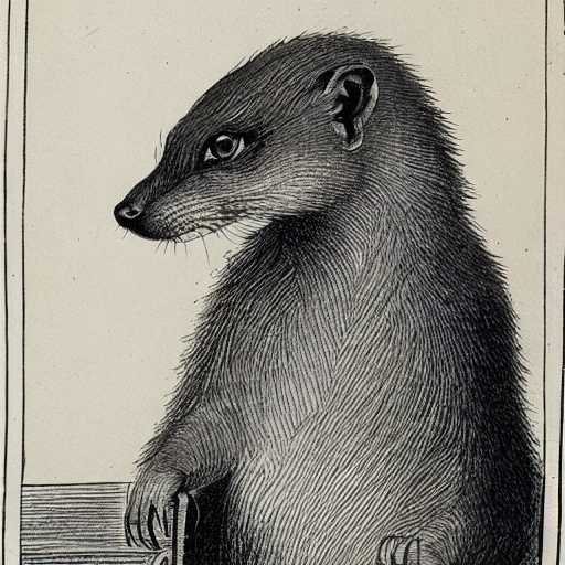 tippy tippy mongoose — piece no. 21