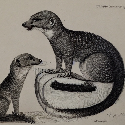 tippy tippy mongoose — piece no. 25