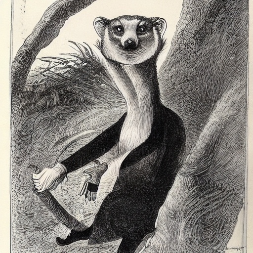 tippy tippy mongoose — piece no. 28