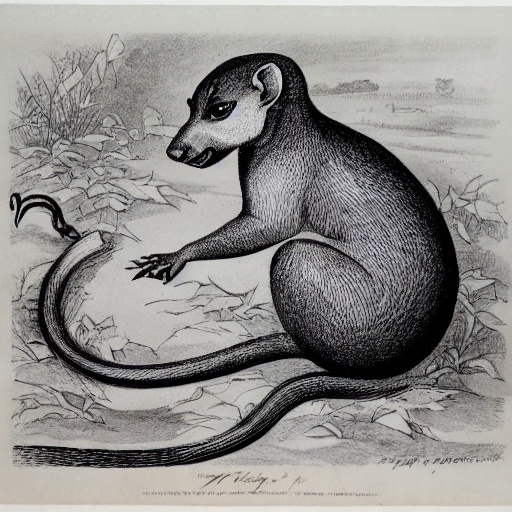 tippy tippy mongoose — piece no. 30