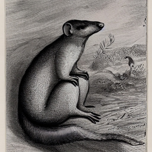 tippy tippy mongoose — piece no. 46